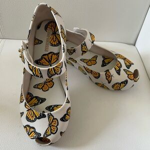 Mini Melissa Butterfly Mary Jane Flats Ultra Girl 11